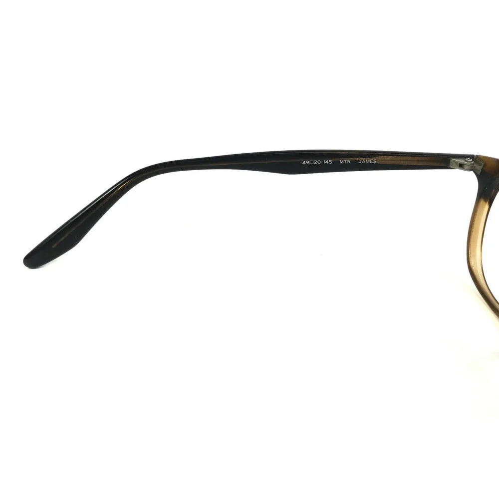 Barton Perreira Eyeglasses Frames JAMES MTR Matte Tortuga Horn Rim 49-20-145